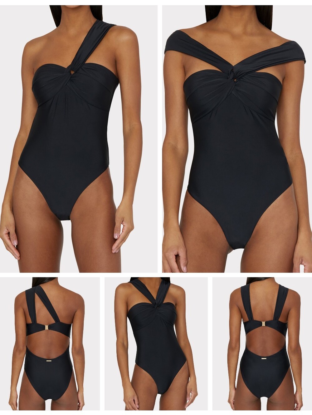 $$356 MILLY Betsy Brand NEW Women's Ladies M 8 Swimsuit Swim Suit CONVERTIBLE